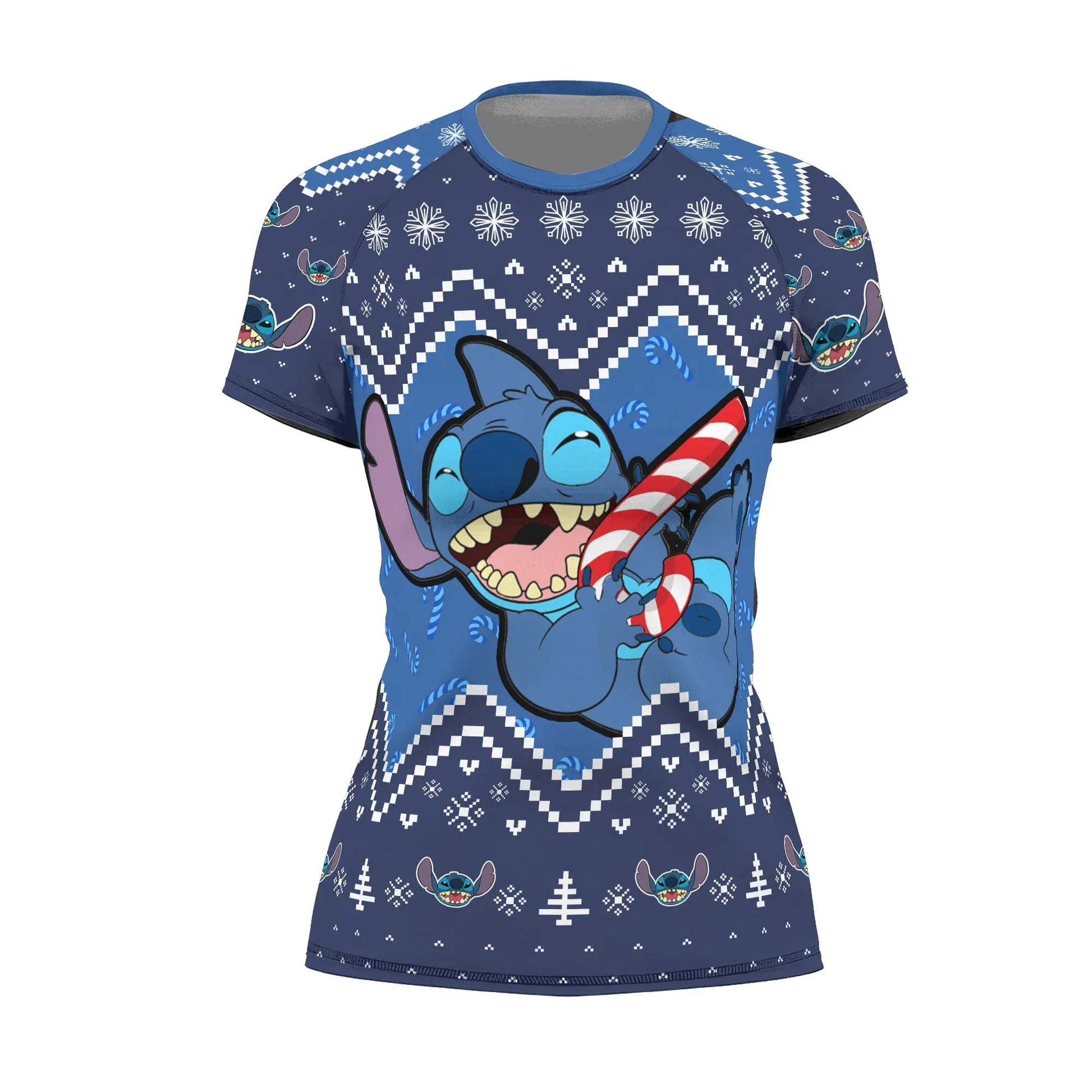 Stitch Christmas Rash Guard