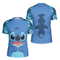 Stitch Face Kids Rash Guard