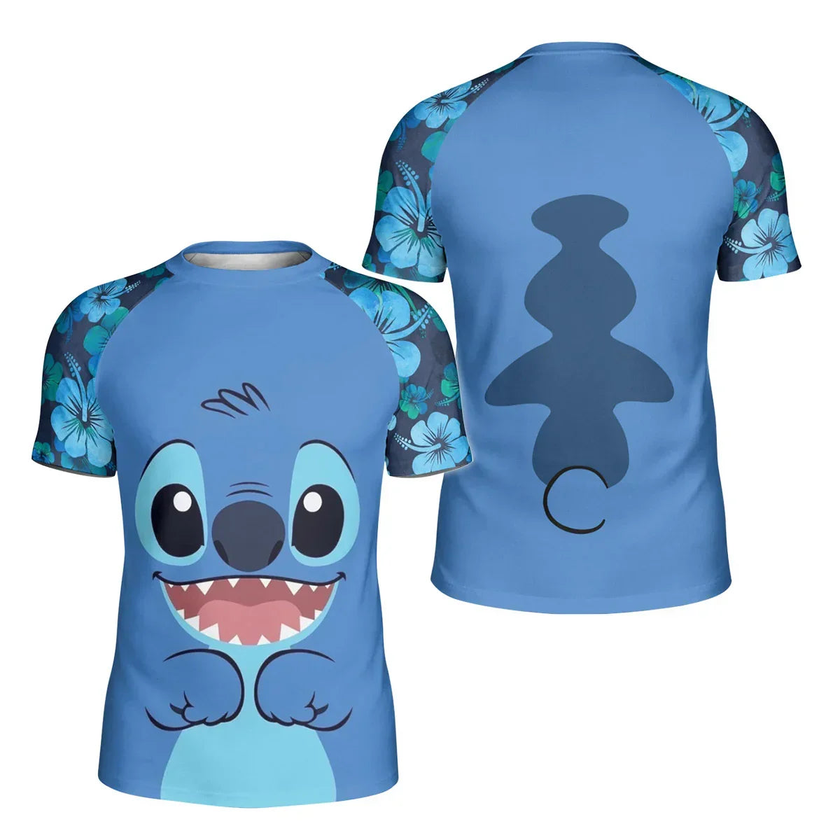 Stitch Face Kids Rash Guard