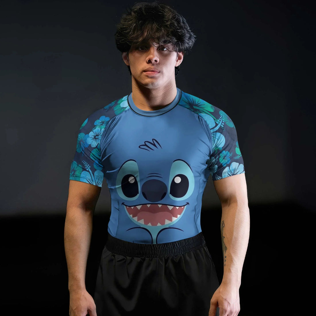 Stitch Face Rash Guard