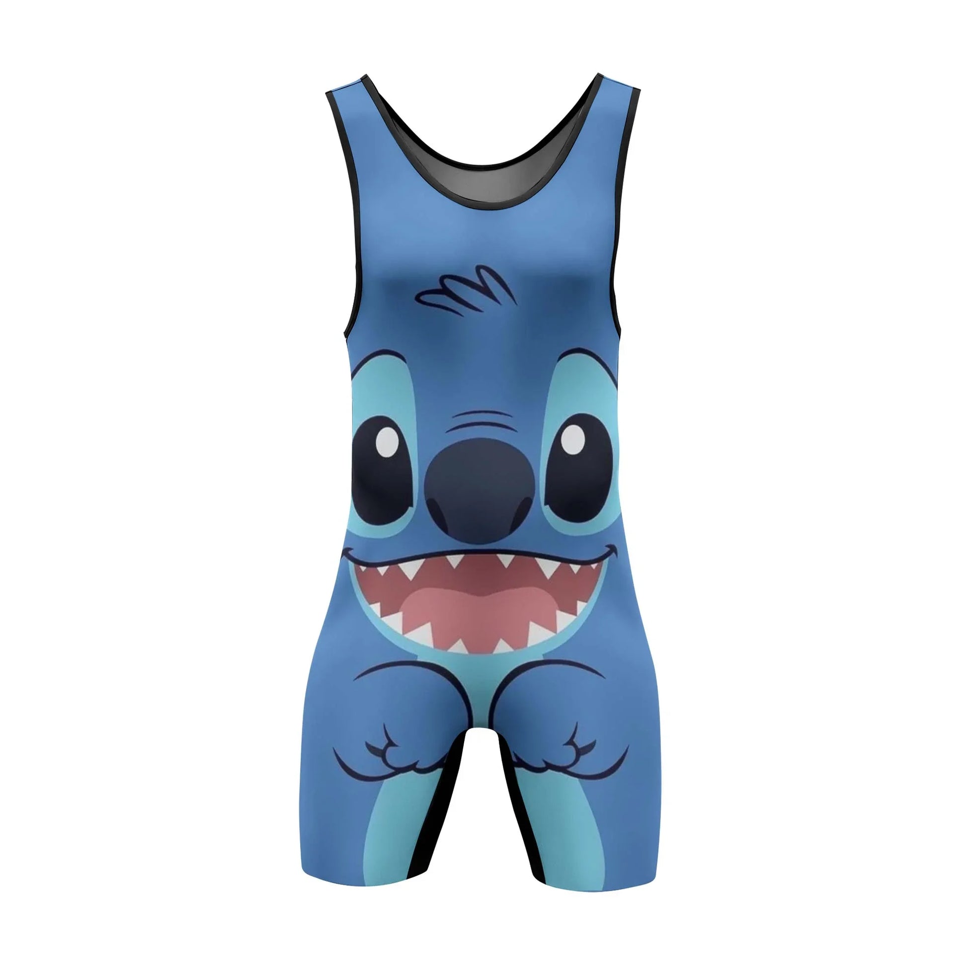 Stitch Face Wrestling Singlet