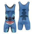 Stitch Face Wrestling Singlet