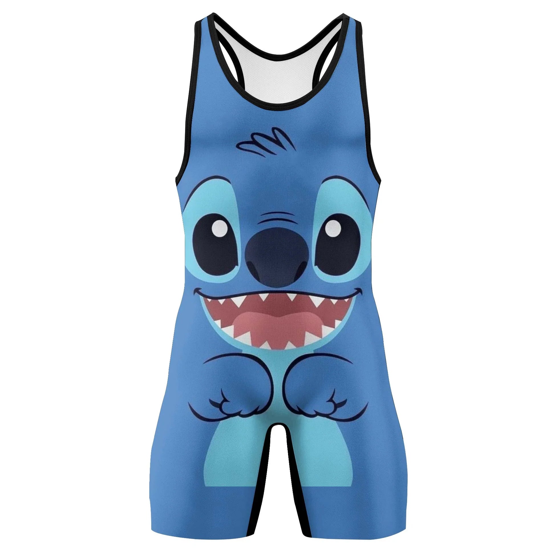Stitch Face Wrestling Singlet