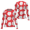 Stitch Lilo Red Leaf Rash Guard