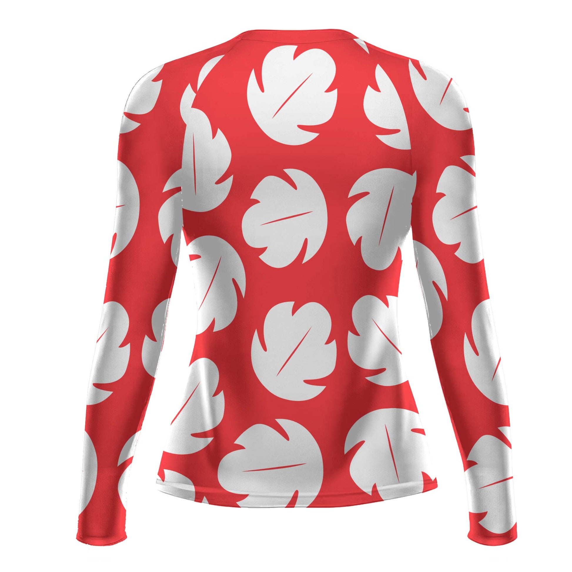 Stitch Lilo Red Leaf Rash Guard