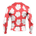 Stitch Lilo Red Leaf Rash Guard