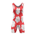 Stitch Lilo Red Leaf Wrestling Singlet
