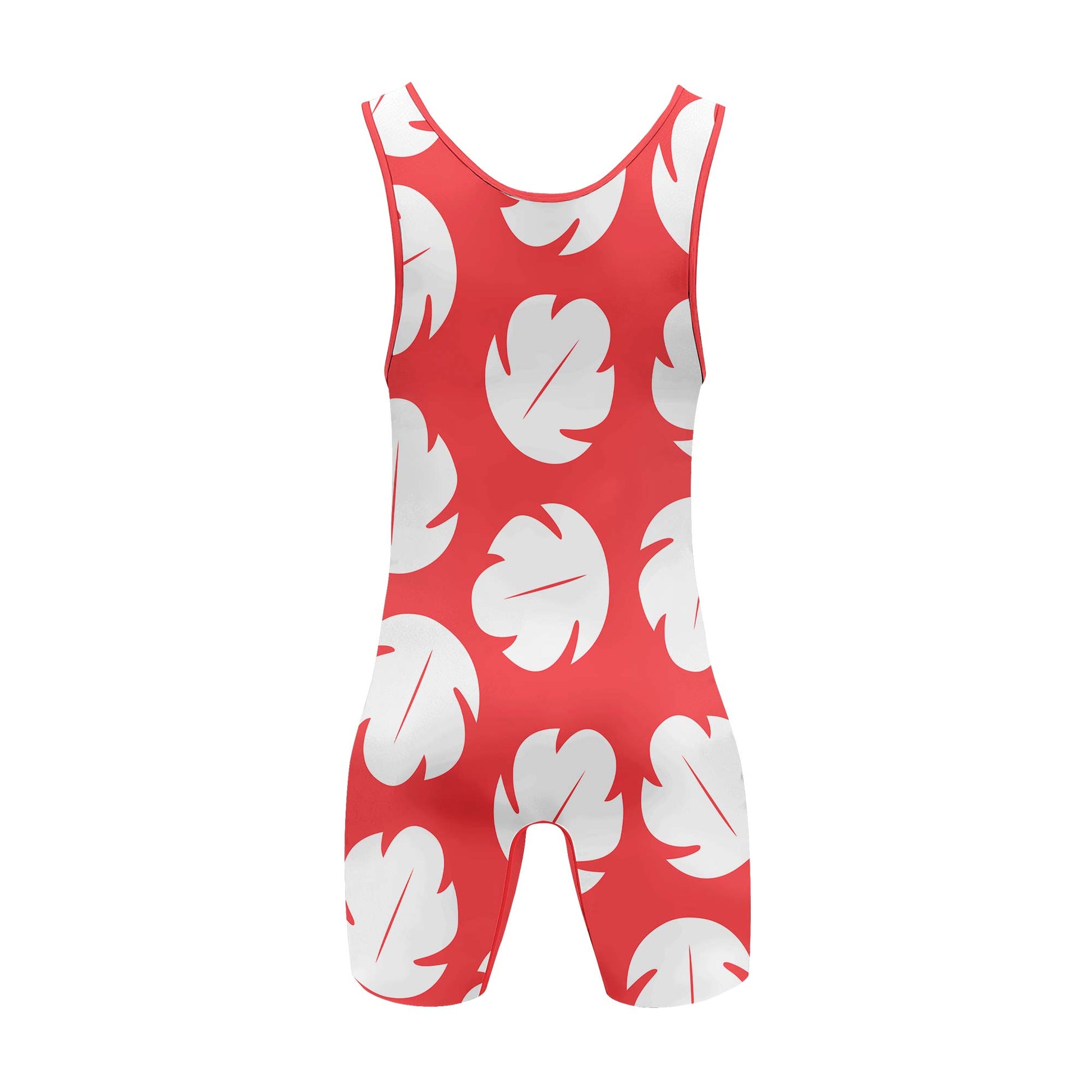 Stitch Lilo Red Leaf Wrestling Singlet