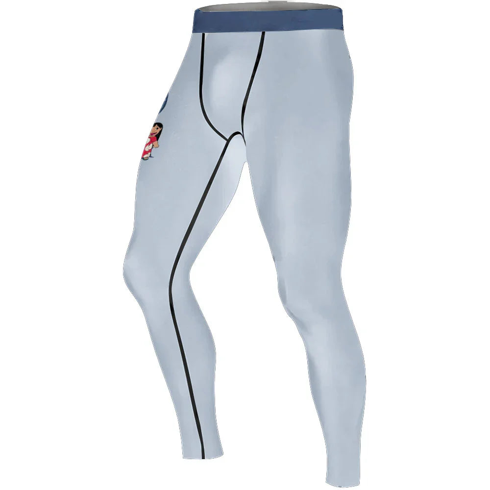 Stitch Men's Compression Leggings