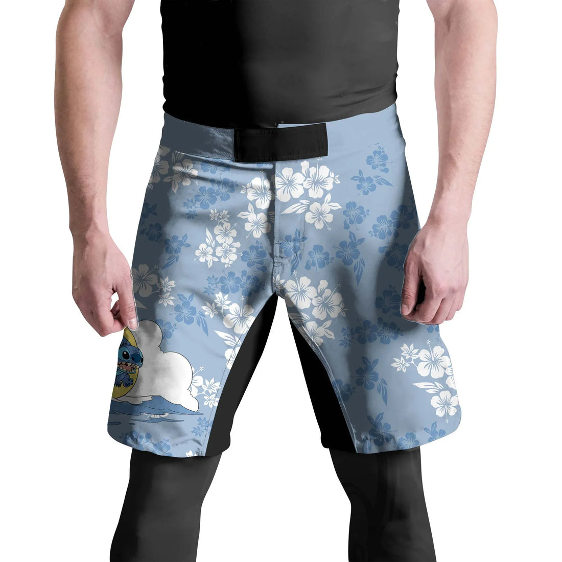 Stitch Ohana Fight Shorts