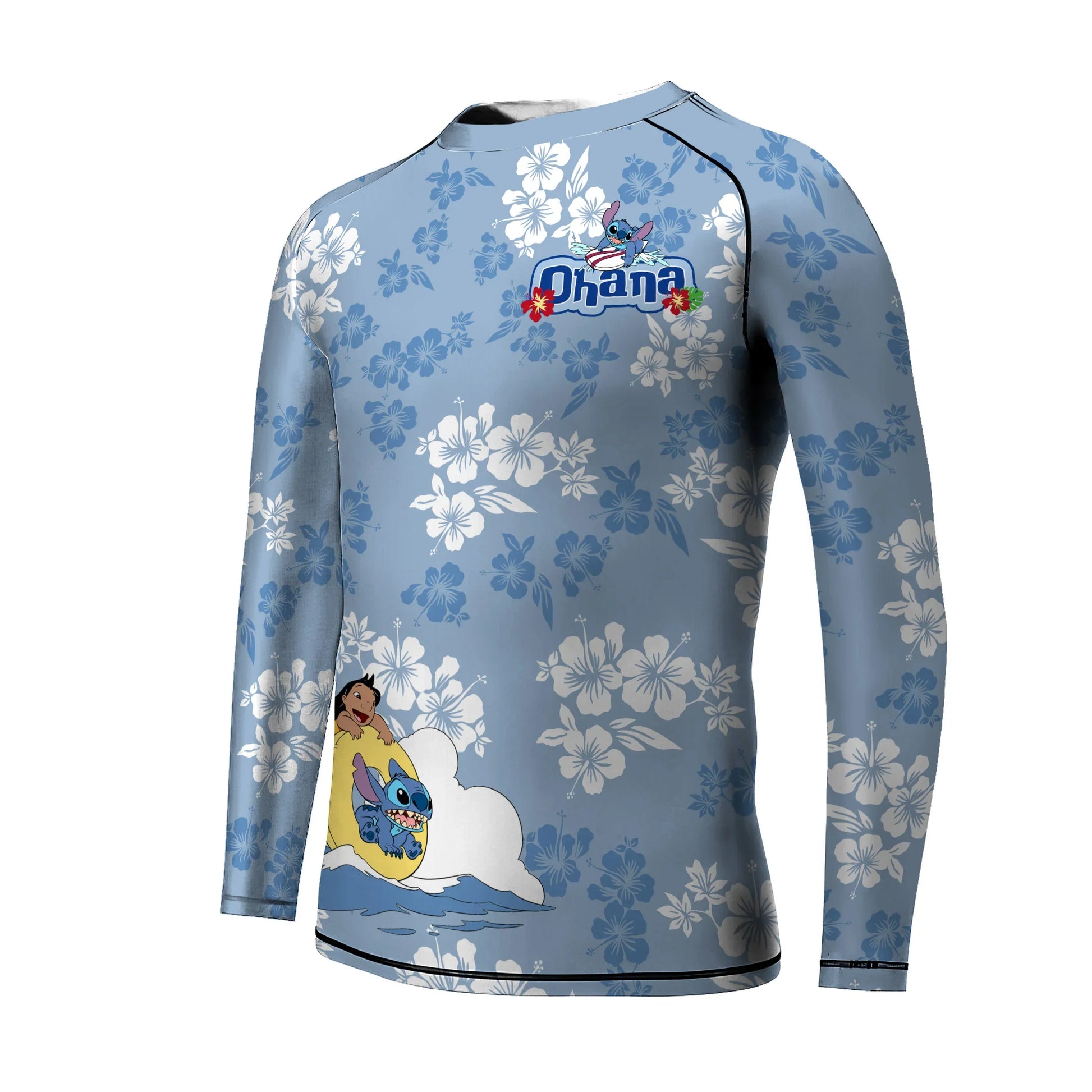 Stitch Ohana Kids Rash Guard