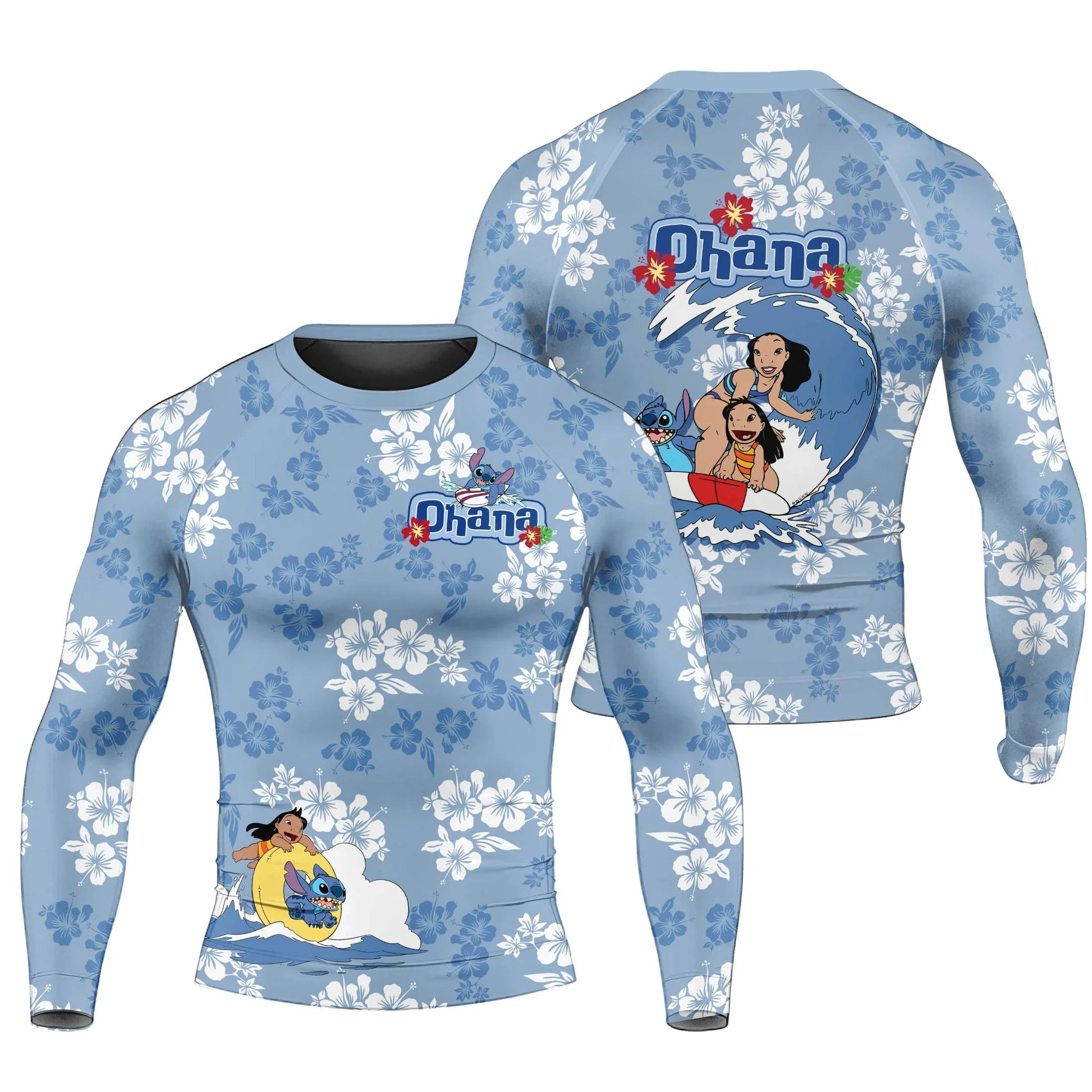 Stitch Ohana Rash Guard