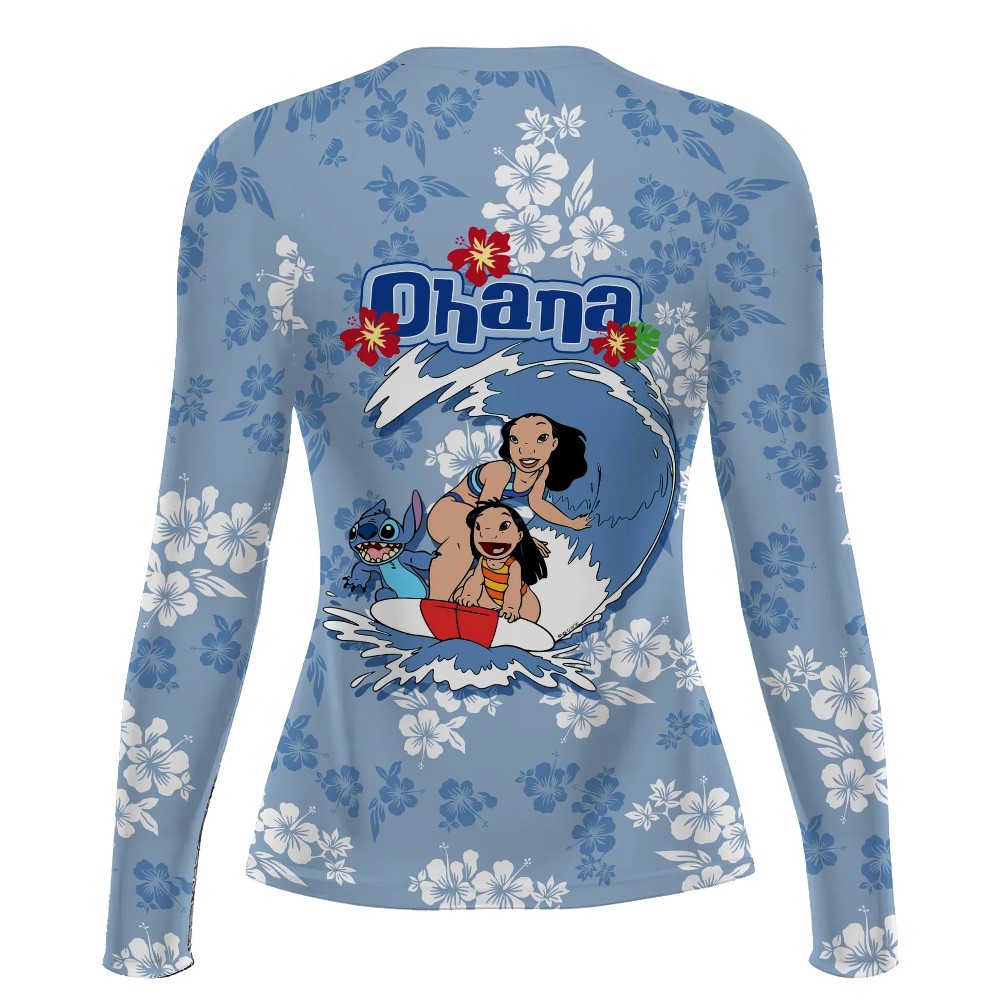 Stitch Ohana Rash Guard