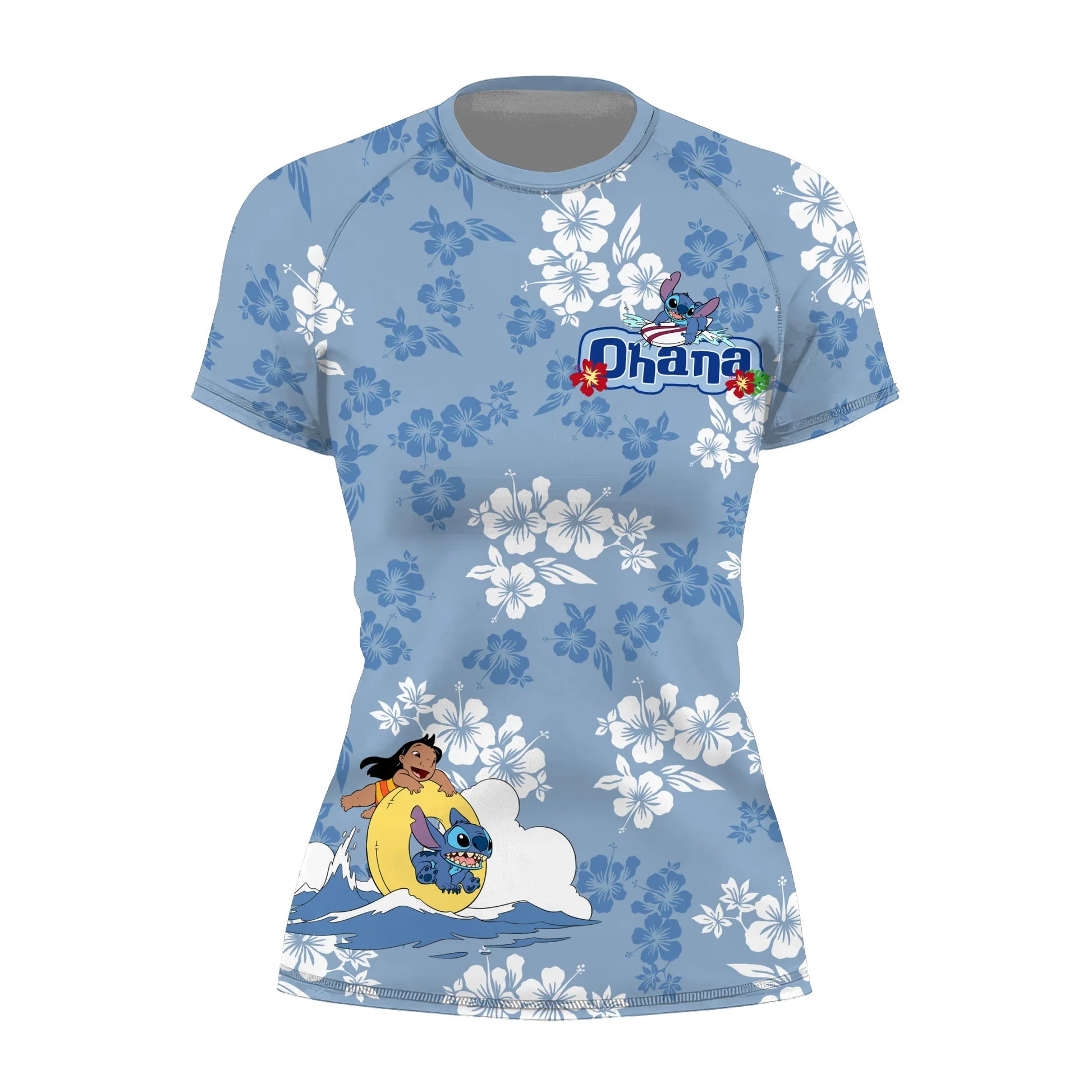 Stitch Ohana Rash Guard