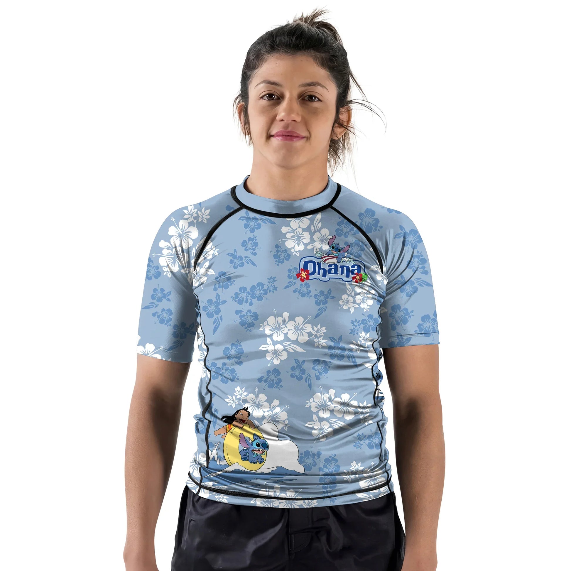 Stitch Ohana Rash Guard