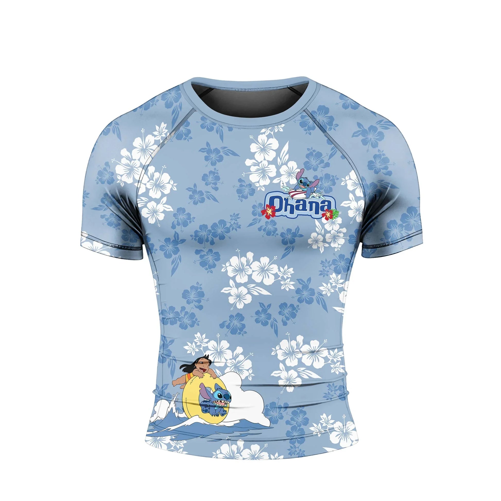 Stitch Ohana Rash Guard