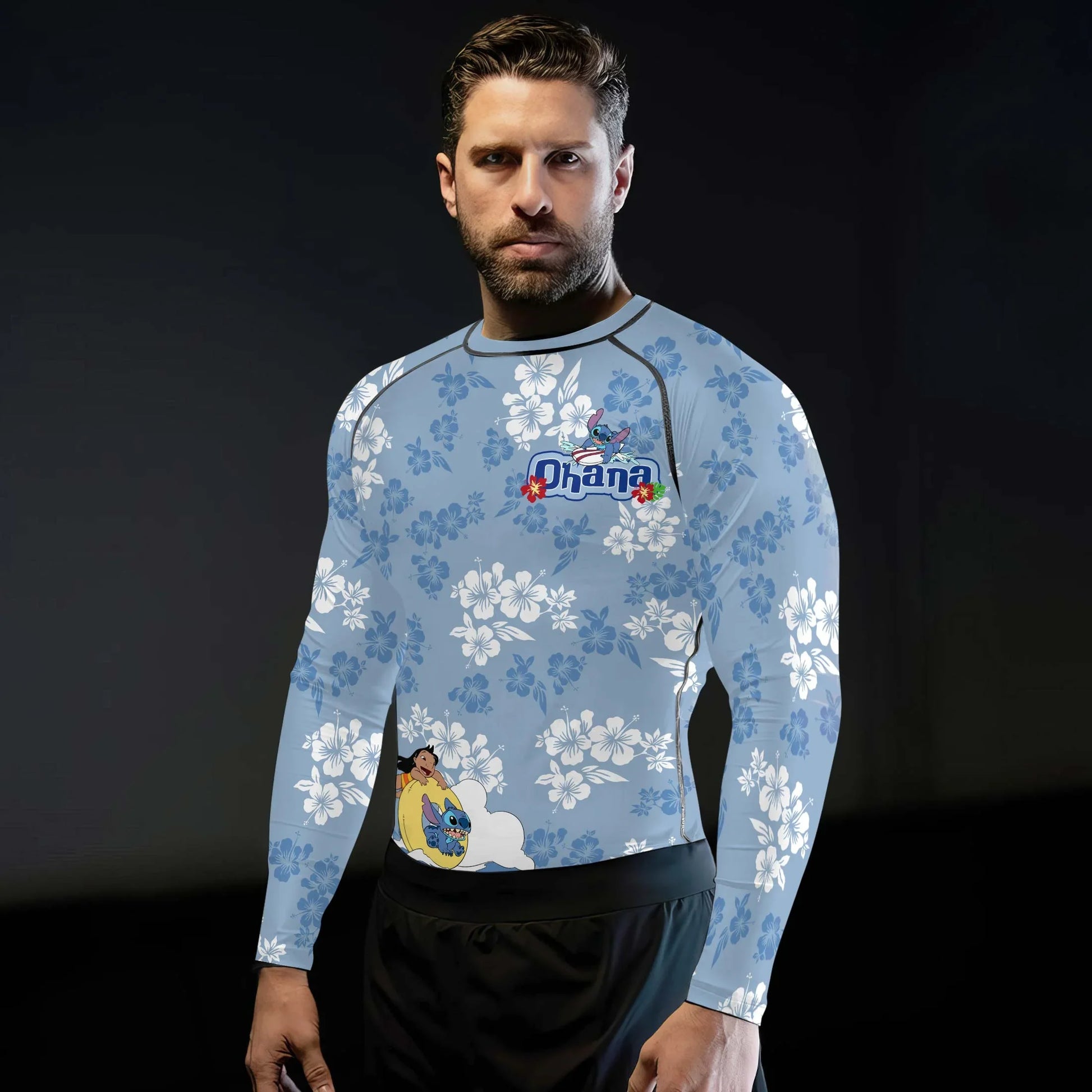 Stitch Ohana Rash Guard
