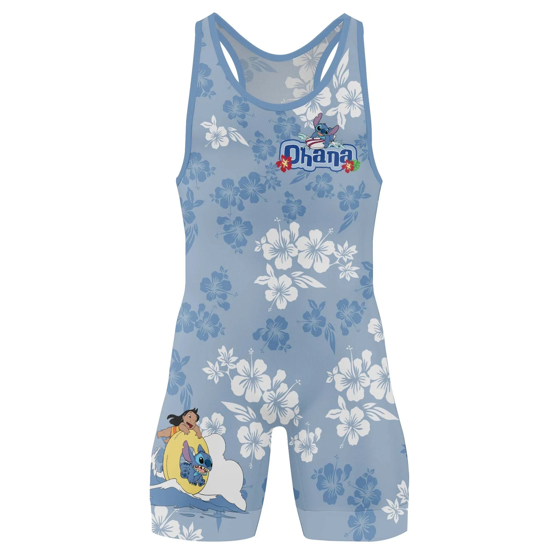 Stitch Ohana Wrestling Singlet