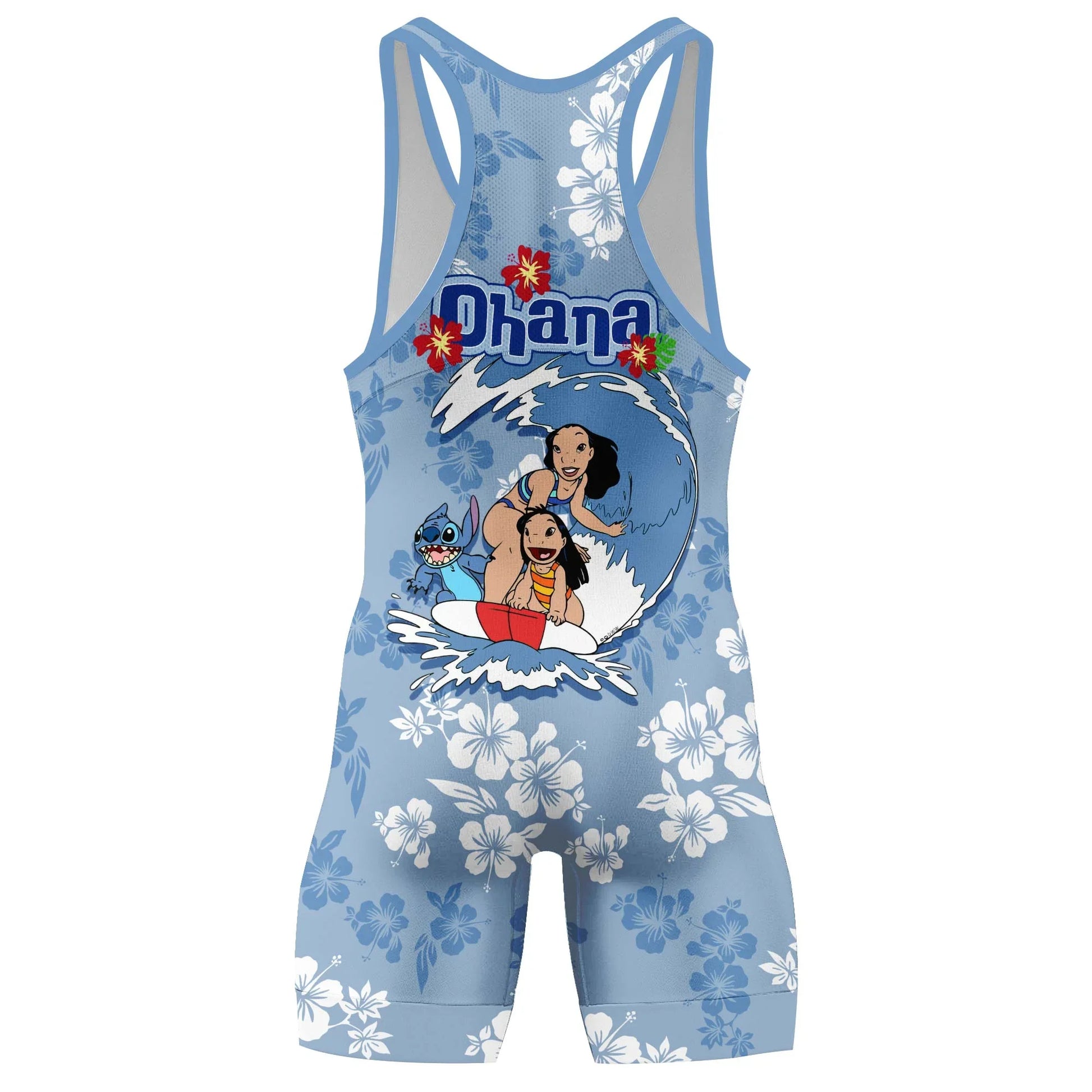 Stitch Ohana Wrestling Singlet