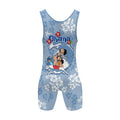 Stitch Ohana Wrestling Singlet