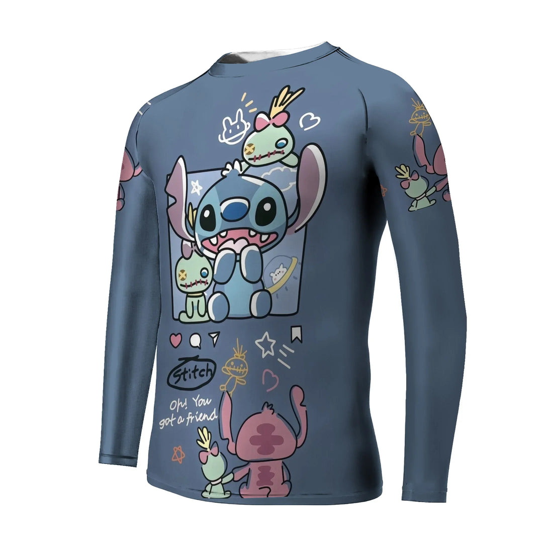 Stitch and Friends Kids Rash Guard
