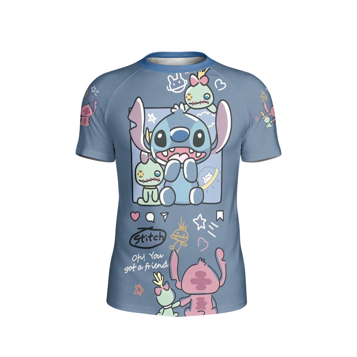 Stitch and Friends Kids Rash Guard