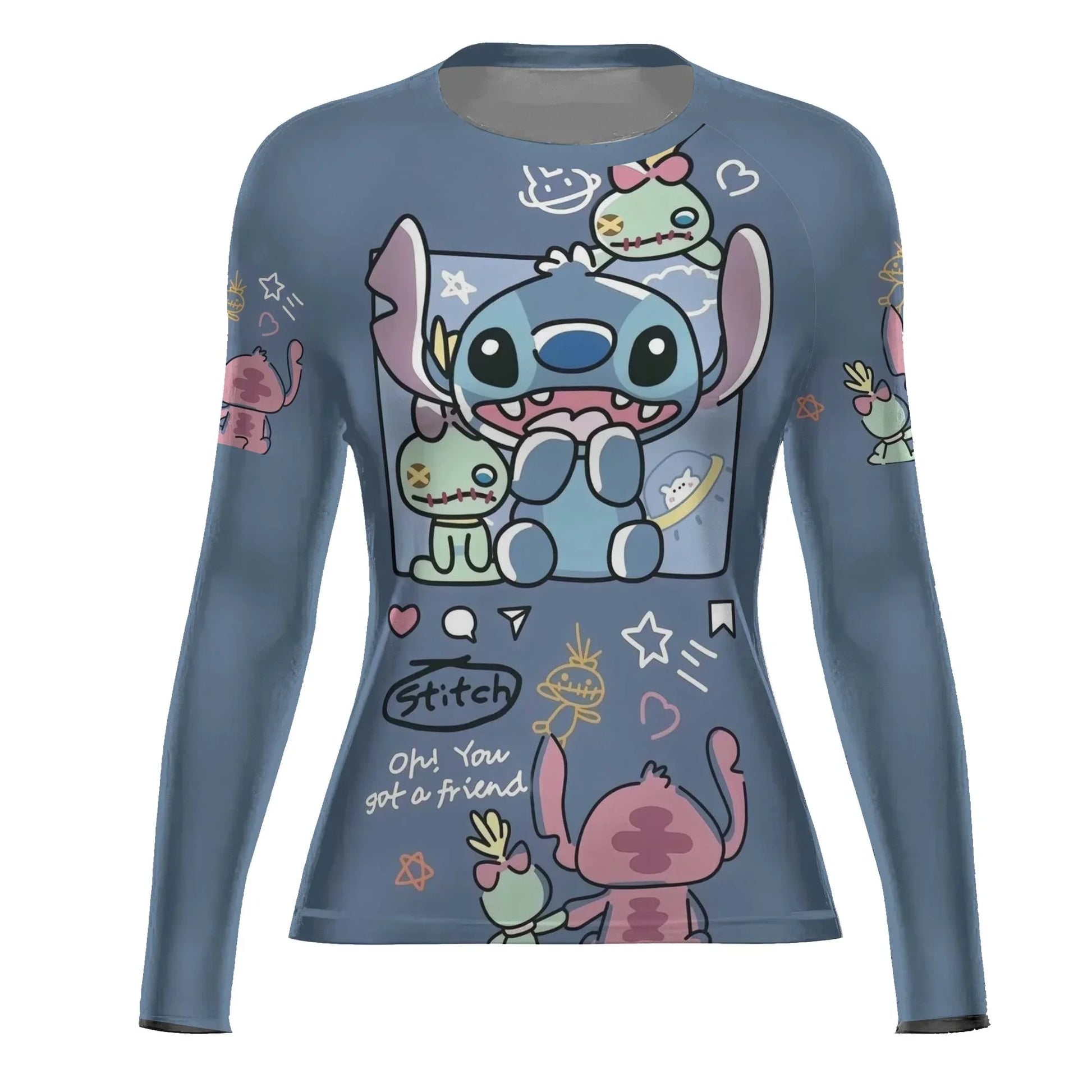 Stitch and Friends Rash Guard