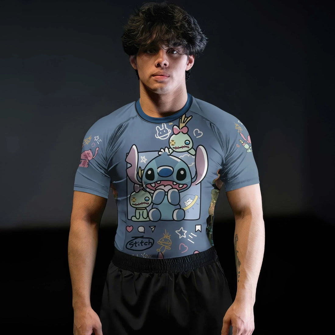 Stitch and Friends Rash Guard