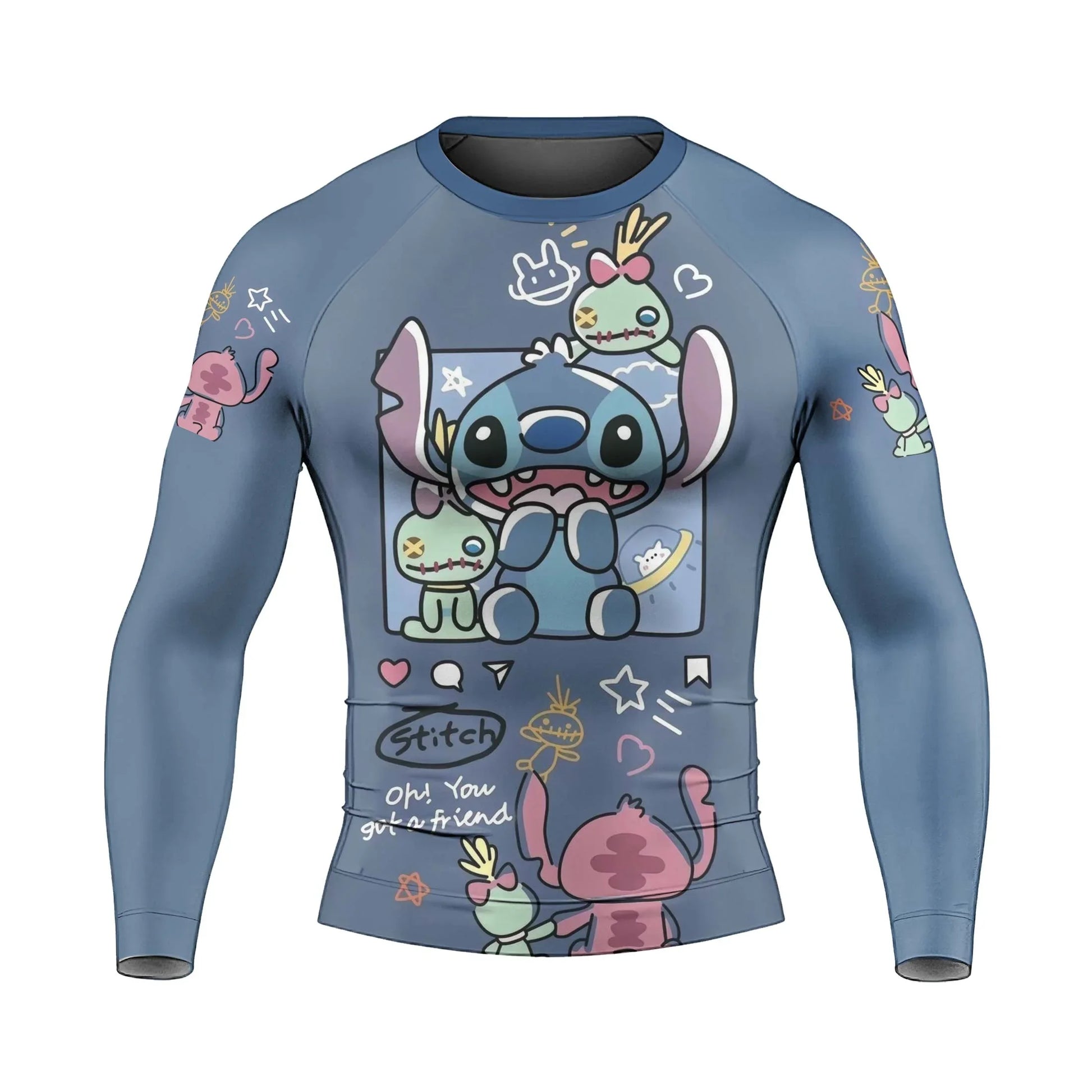 Stitch and Friends Rash Guard