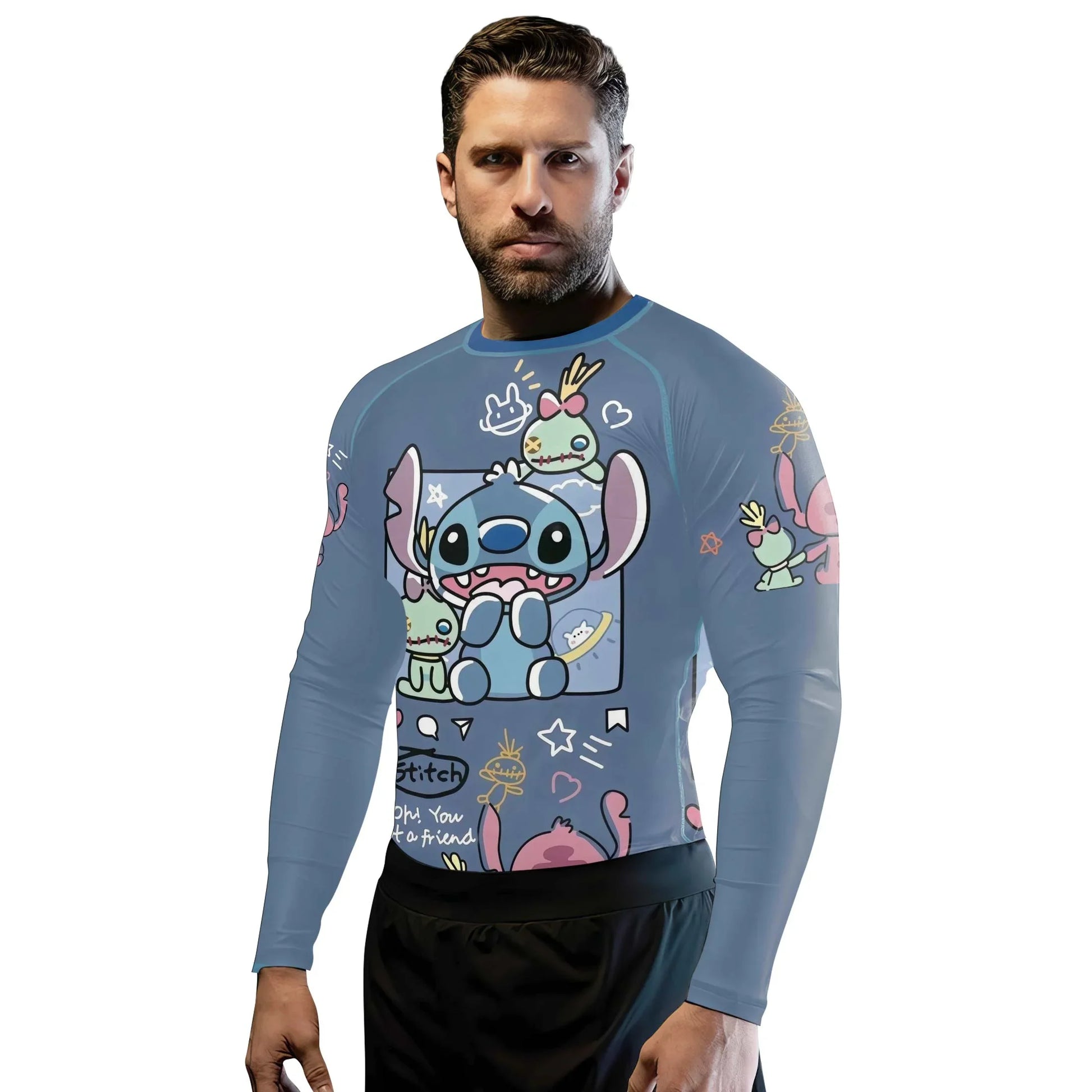 Stitch and Friends Rash Guard
