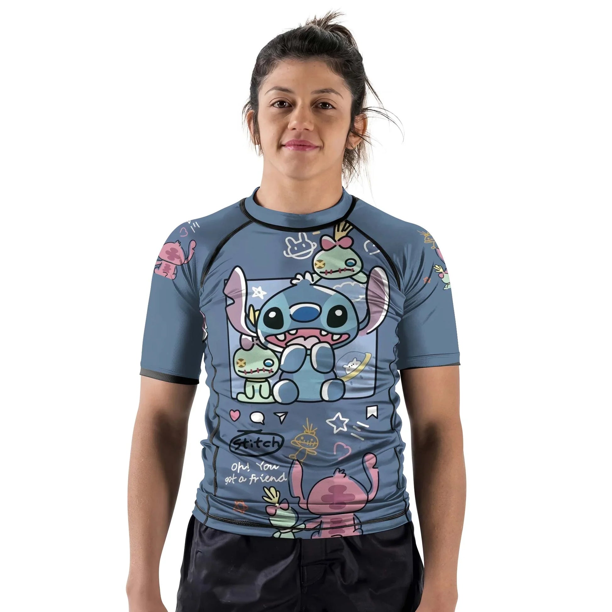 Stitch and Friends Rash Guard