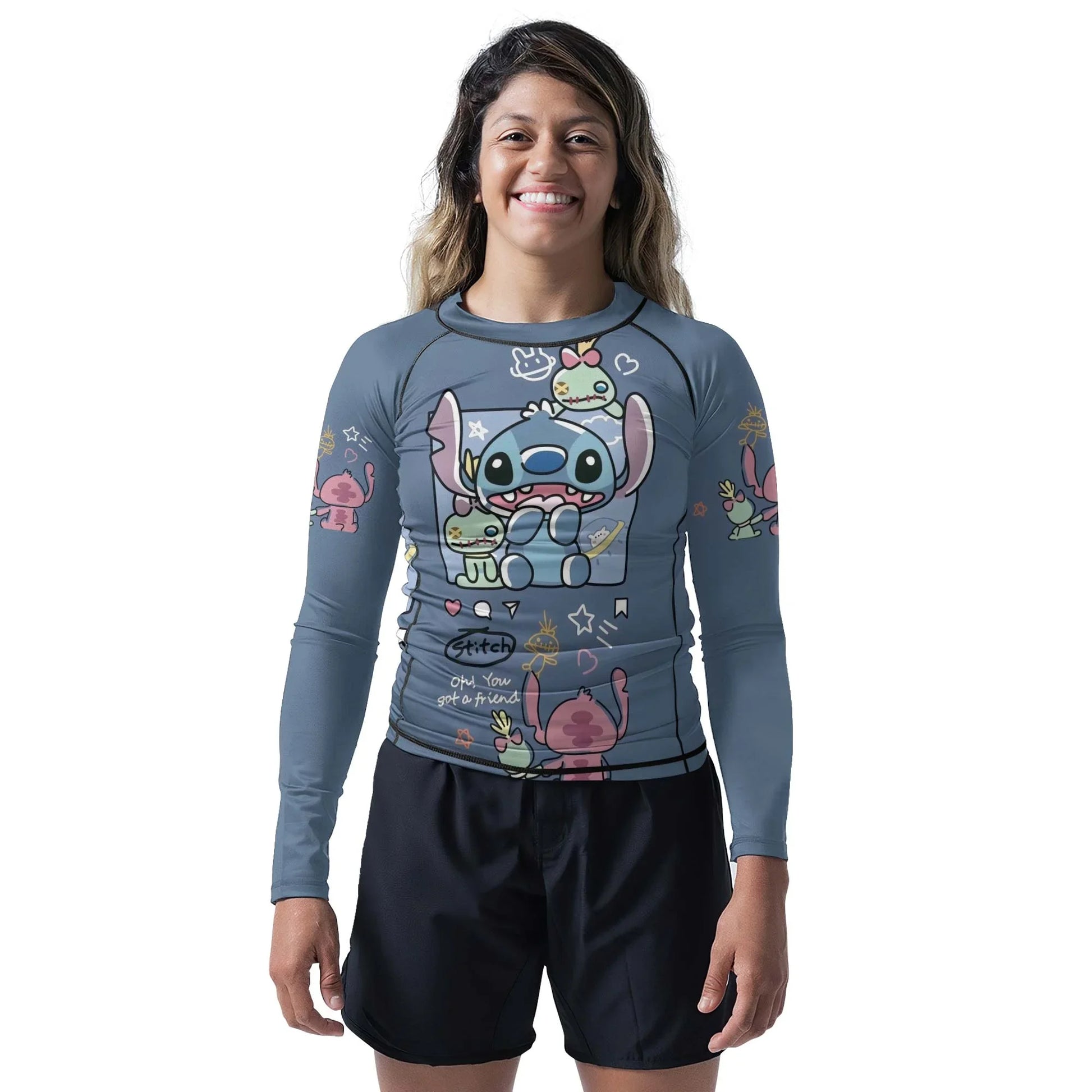 Stitch and Friends Rash Guard