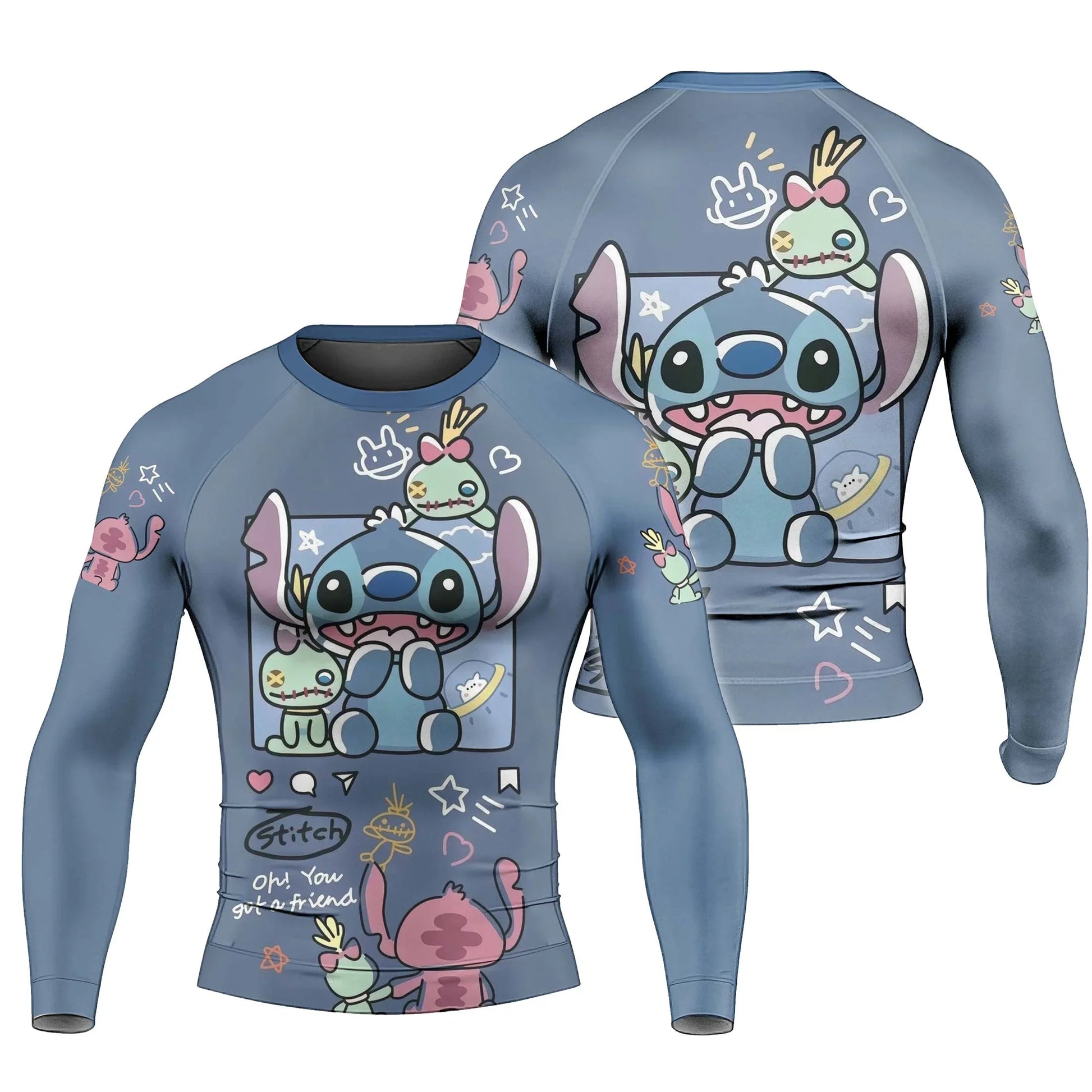 Stitch and Friends Rash Guard