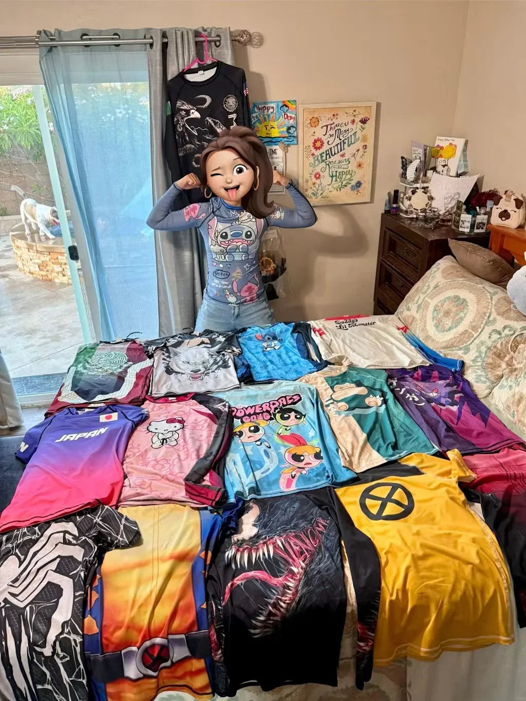 Stitch and Friends Rash Guard