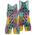 Stitched Rag Sally Wrestling Singlet