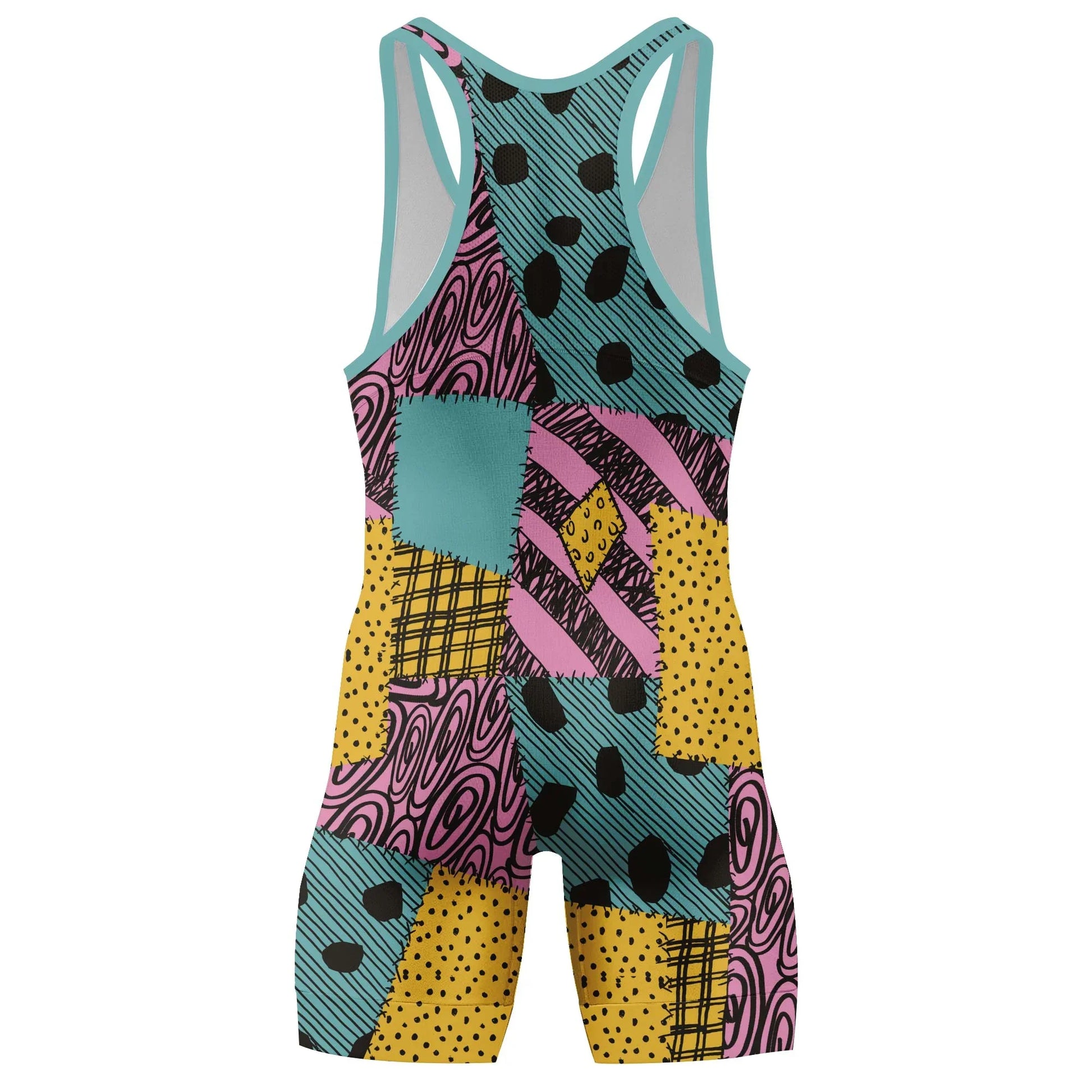 Stitched Rag Sally Wrestling Singlet