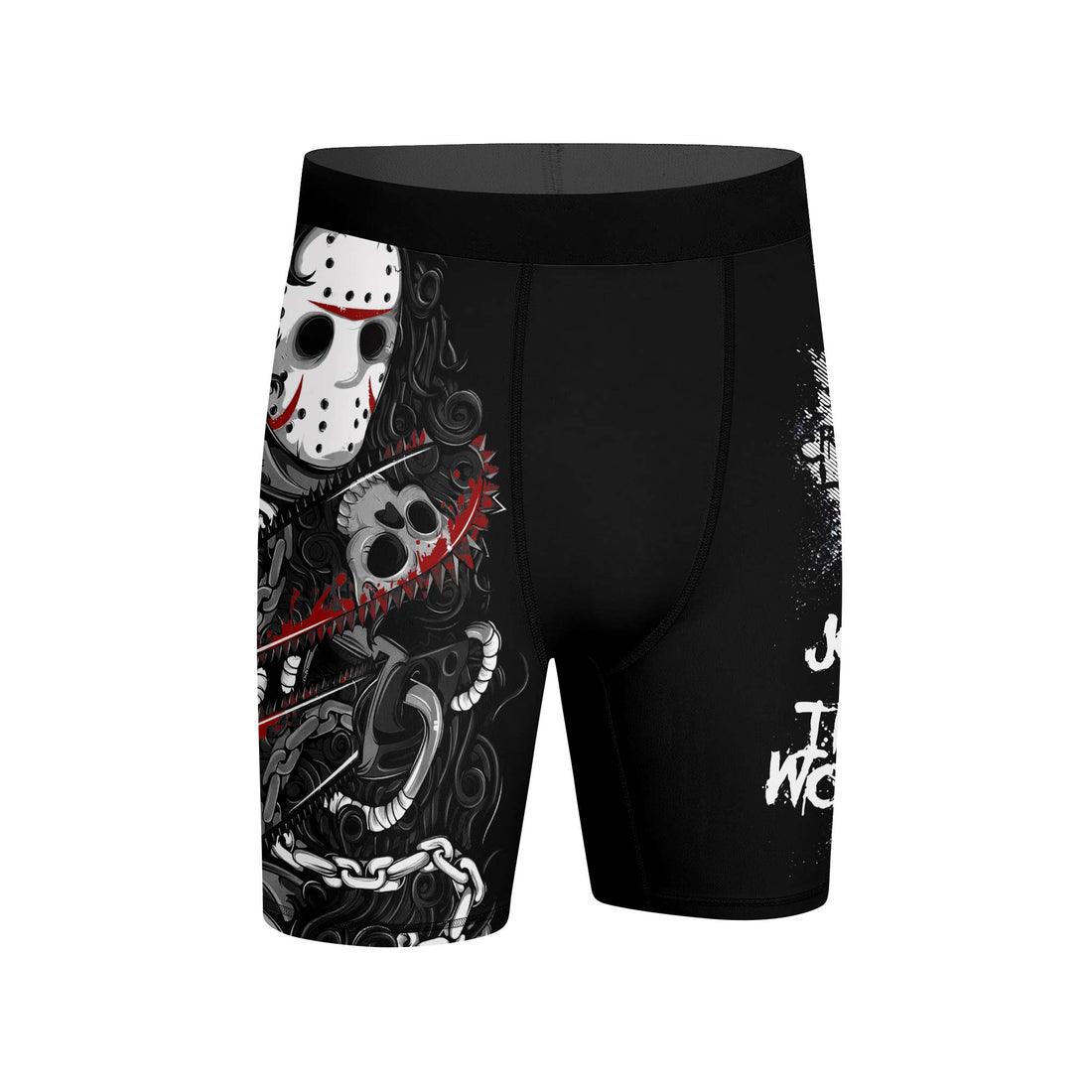 Straight Outta Crystal Lake Compression Shorts