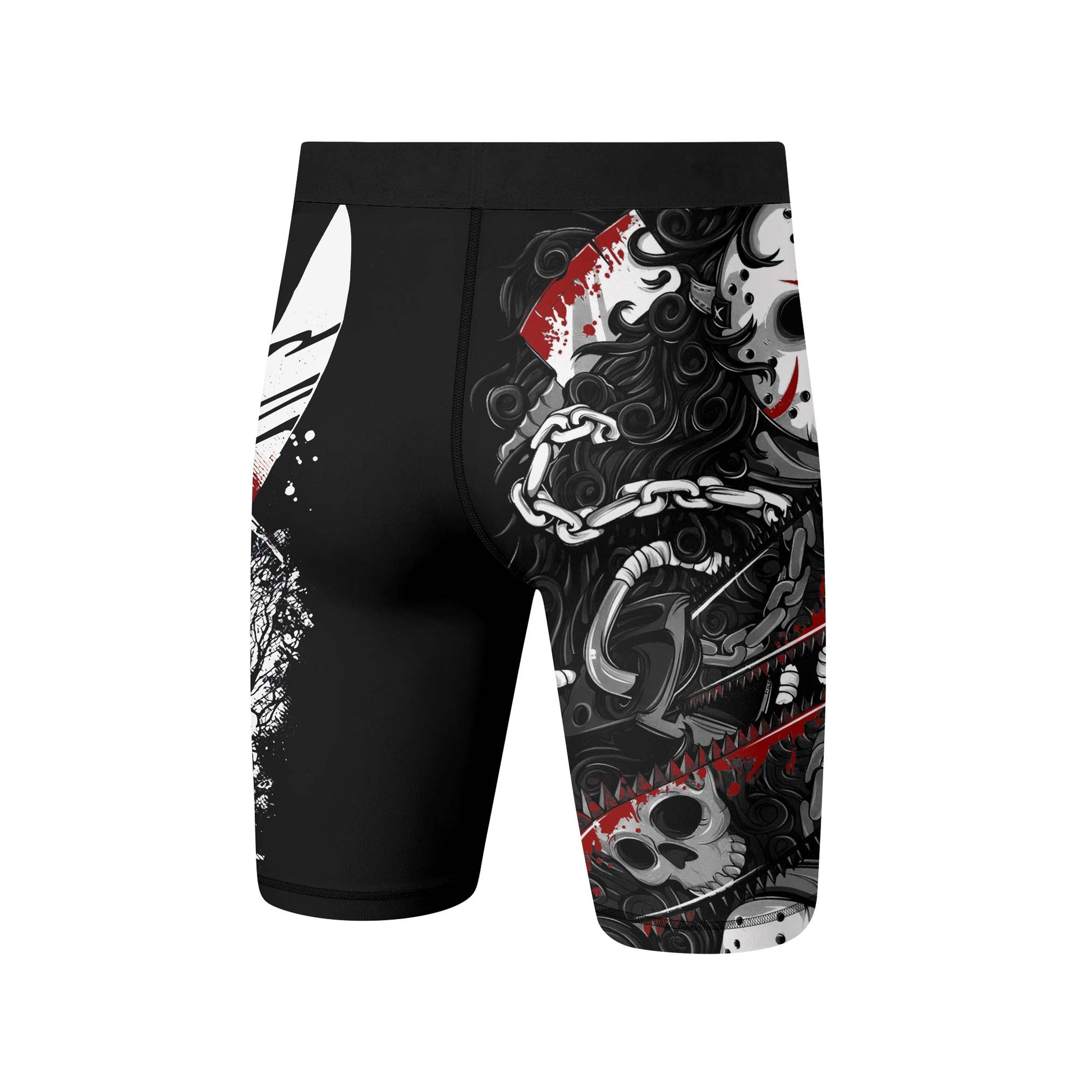 Straight Outta Crystal Lake Compression Shorts