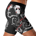 Straight Outta Crystal Lake Compression Shorts