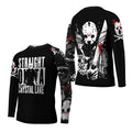 Straight Outta Crystal Lake Kids Rash Guard