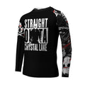 Straight Outta Crystal Lake Kids Rash Guard