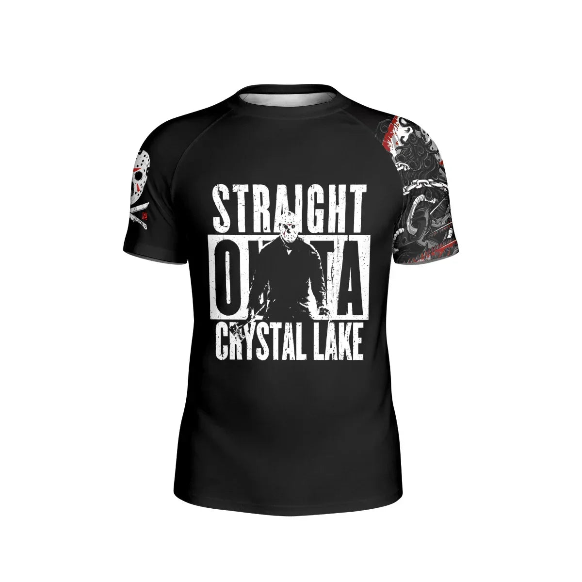 Straight Outta Crystal Lake Kids Rash Guard
