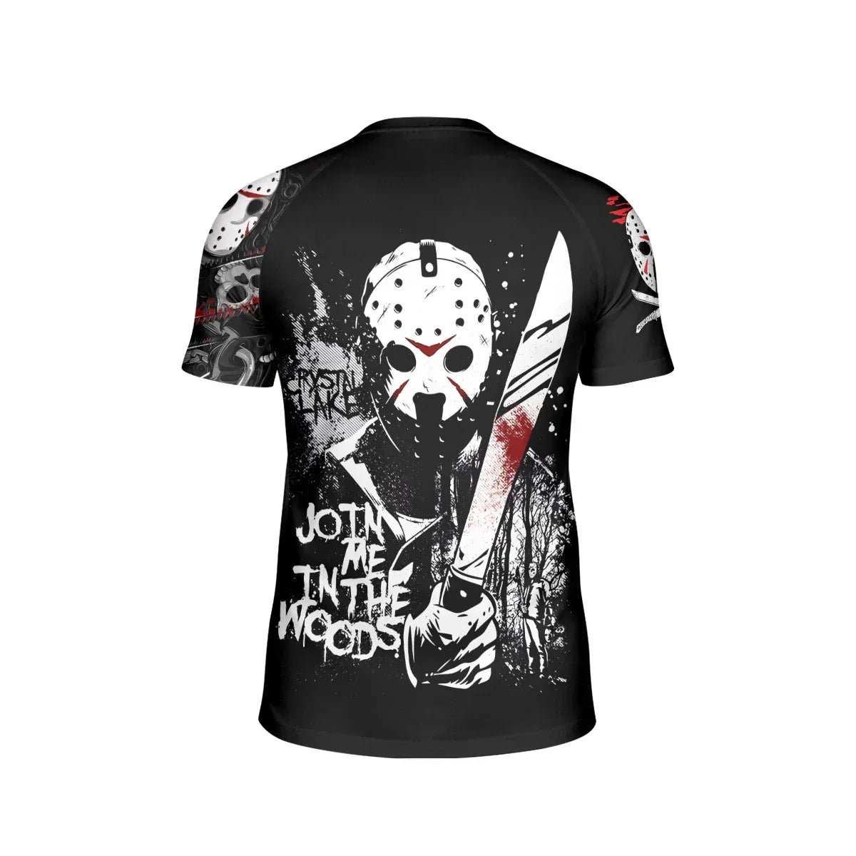 Straight Outta Crystal Lake Kids Rash Guard