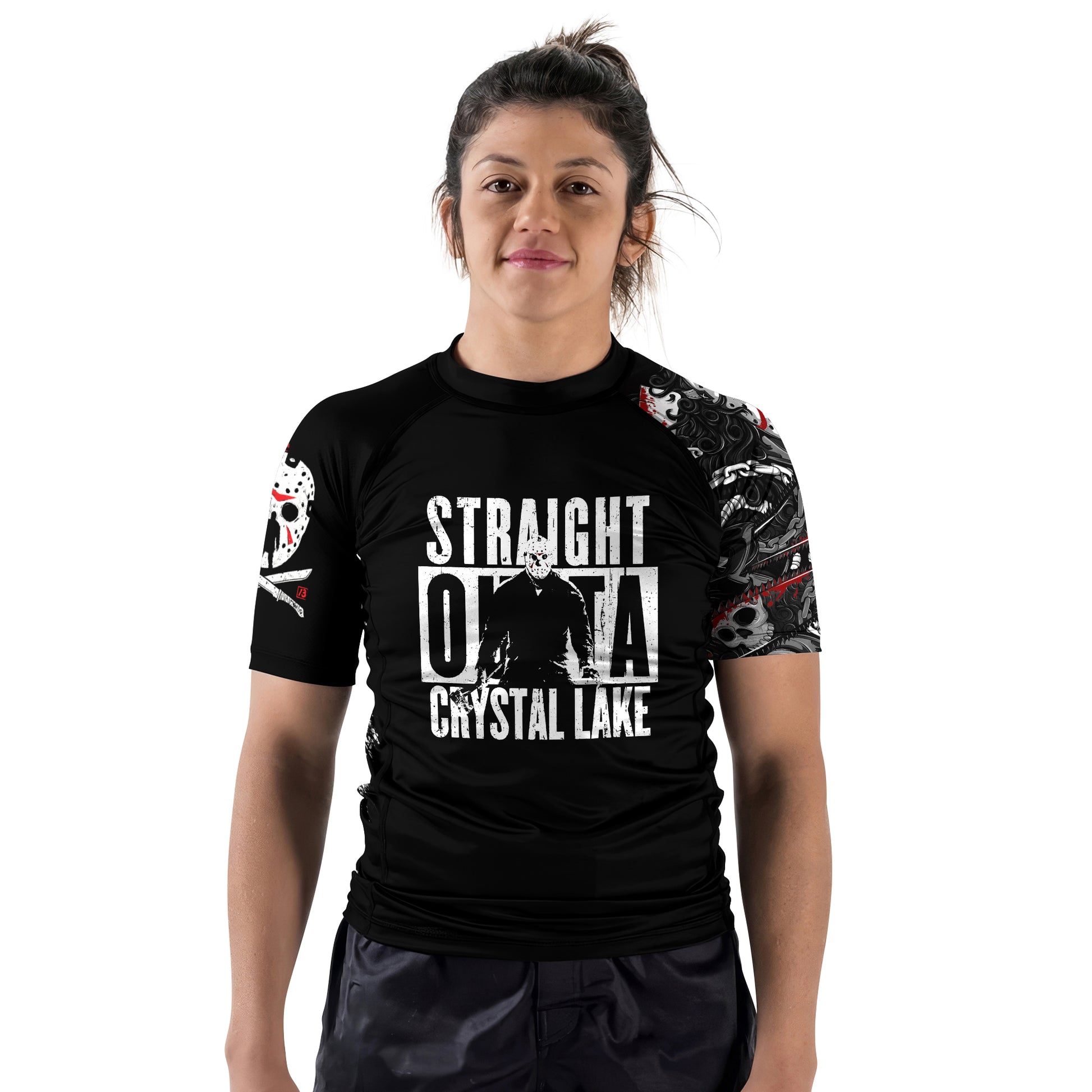 Straight Outta Crystal Lake Rash Guard
