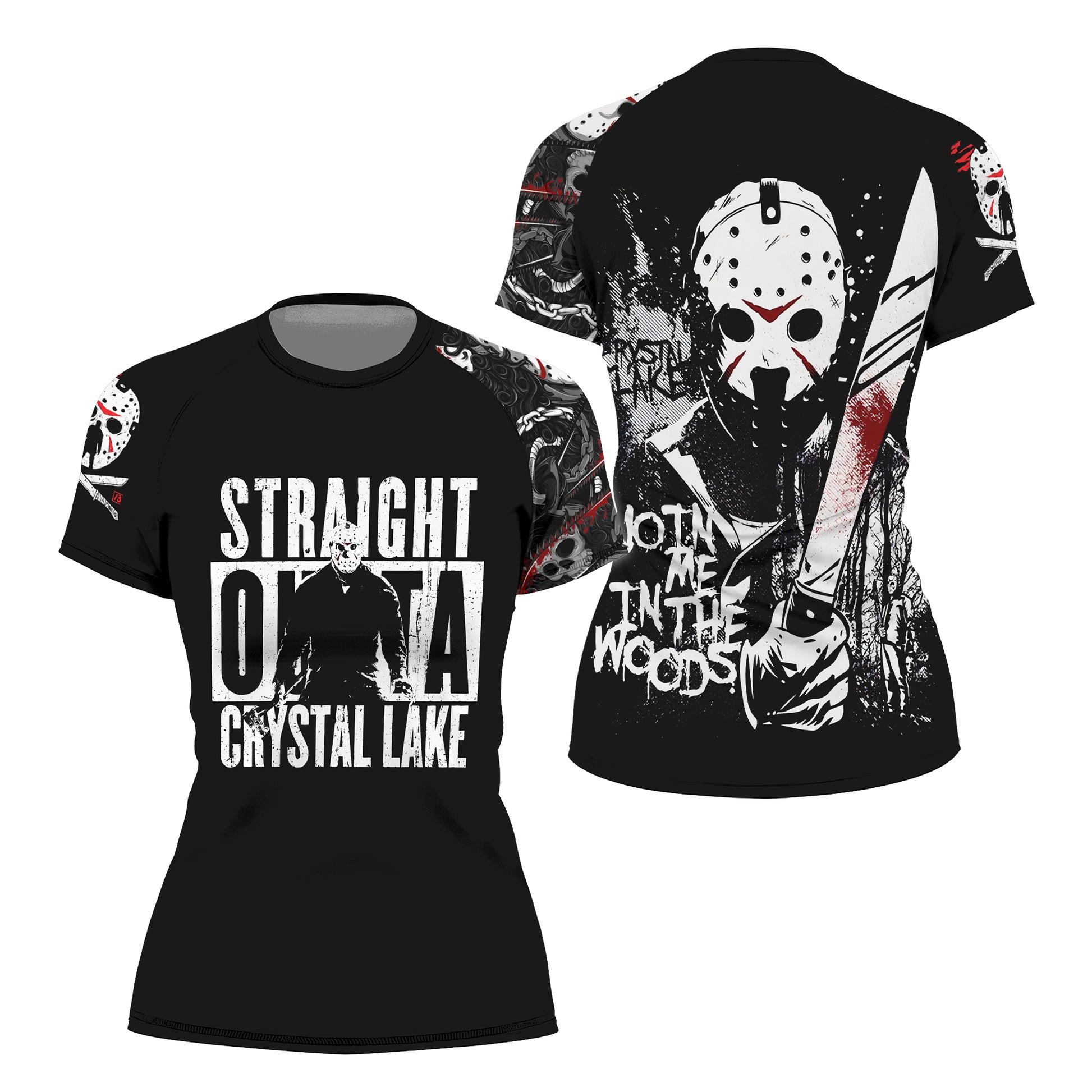 Straight Outta Crystal Lake Rash Guard