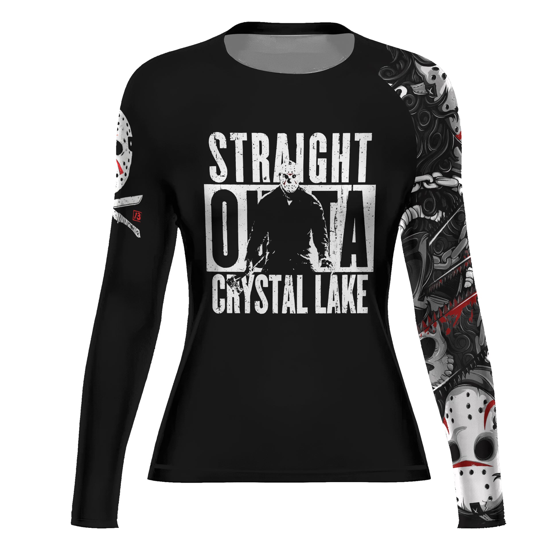 Straight Outta Crystal Lake Rash Guard