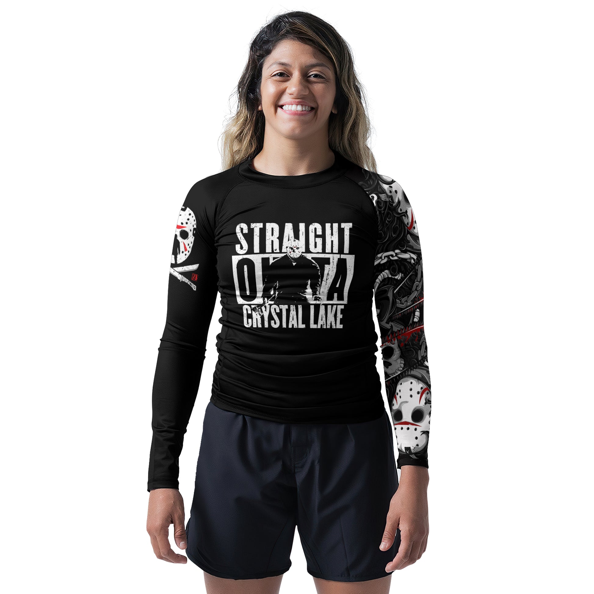 Straight Outta Crystal Lake Rash Guard