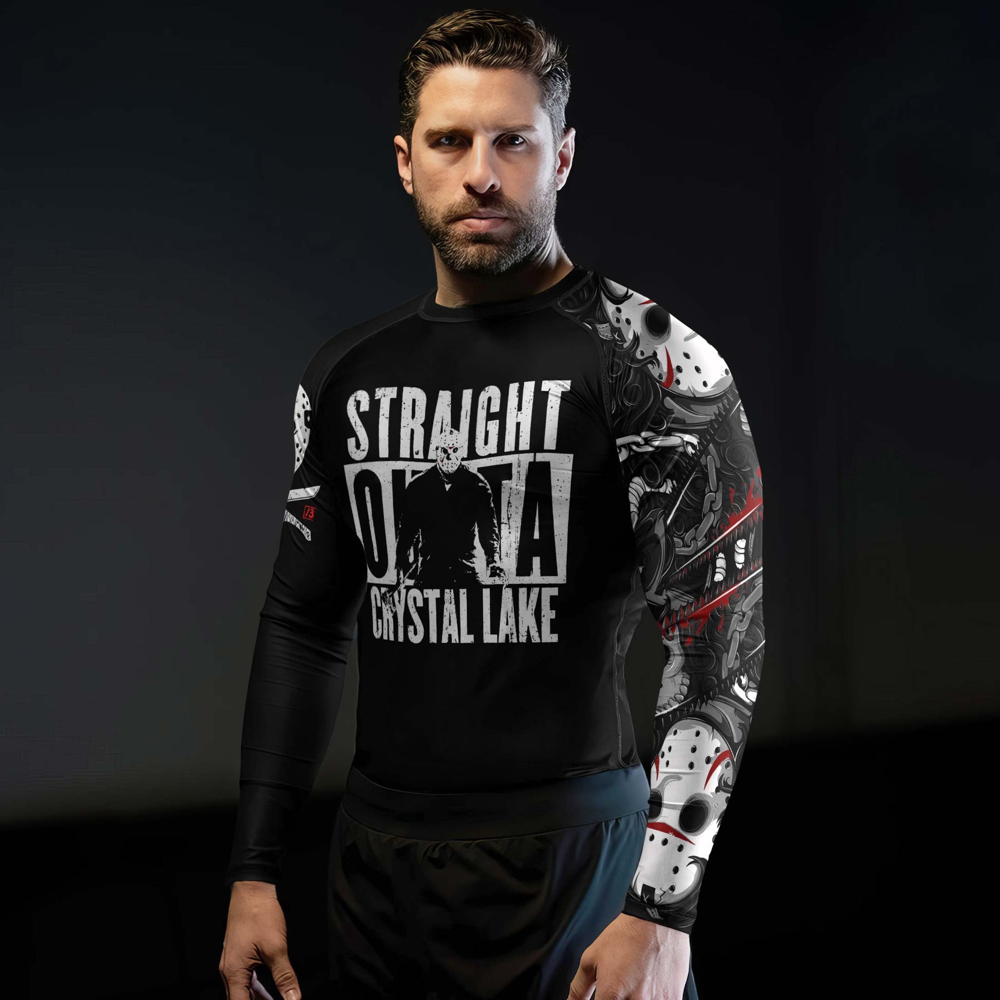 Straight Outta Crystal Lake Rash Guard