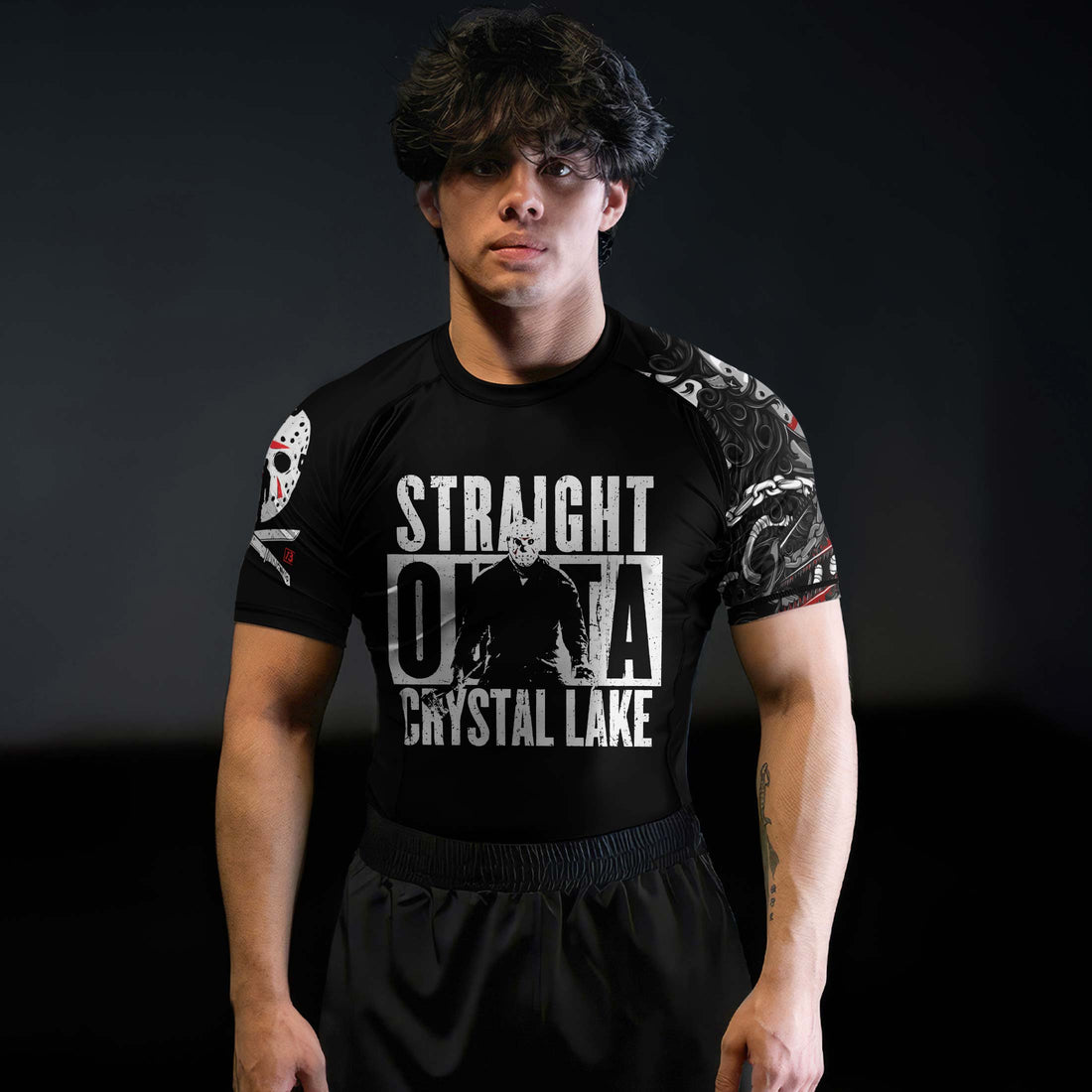 Straight Outta Crystal Lake Rash Guard