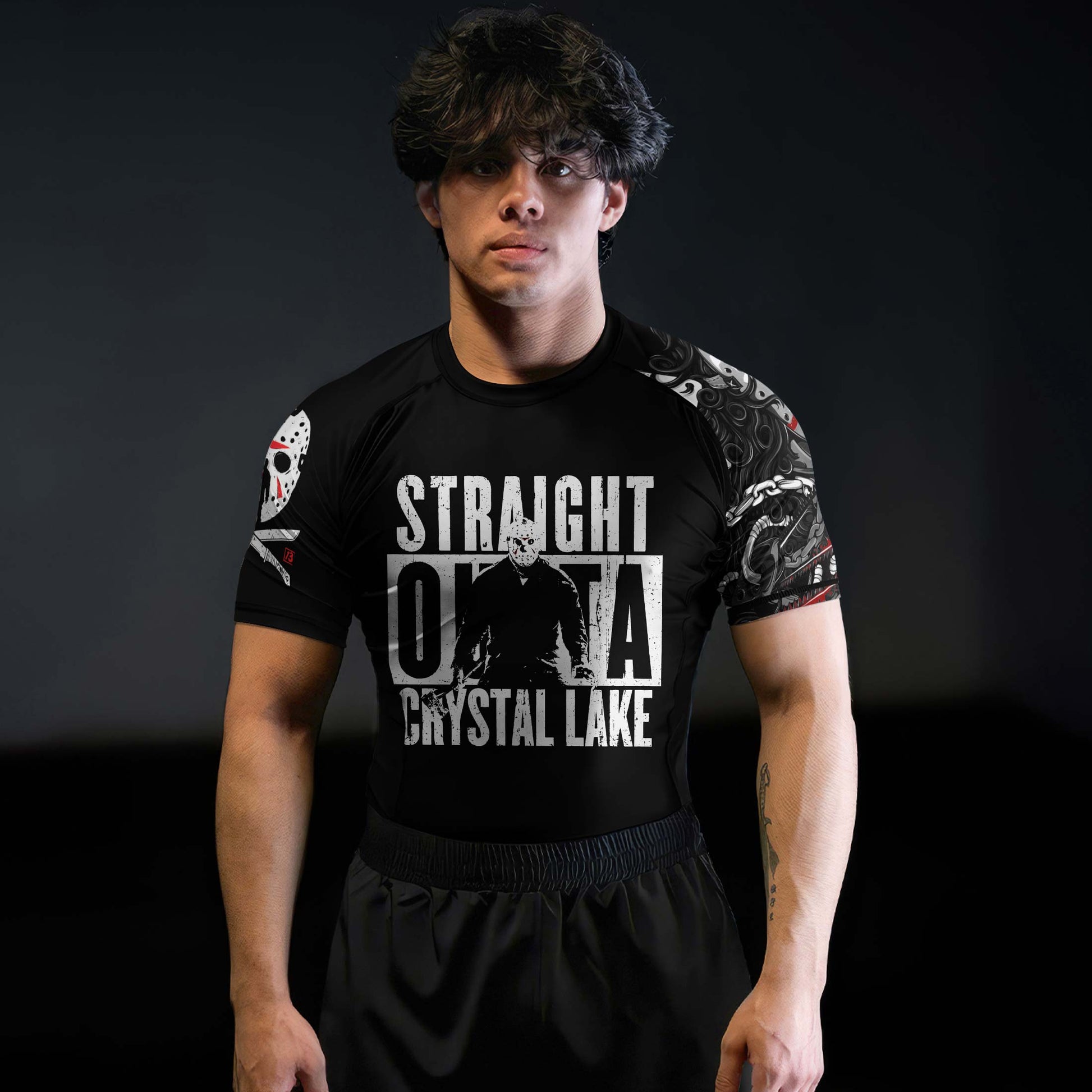 Straight Outta Crystal Lake Rash Guard